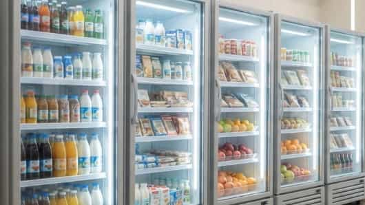 فروش یخچال الکترو استیل مخصوص مغازه و فروشگاه در تبریز
